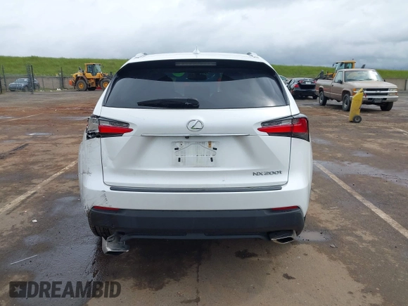 2016 Lexus NX 200t with VIN JTJYARBZ3G2046935, listed as a IAAI auction lot 41940243 with 63,831 mi miles and . Bid and sale history available at DreamBid. Image 16.