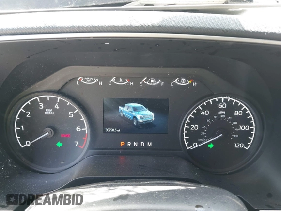 2023 Ford F-150 XL with VIN 1FTEW1CP5PKF42521, listed as a IAAI auction lot 42257062 with 30,758 mi miles and . Bid and sale history available at DreamBid. Image 7.