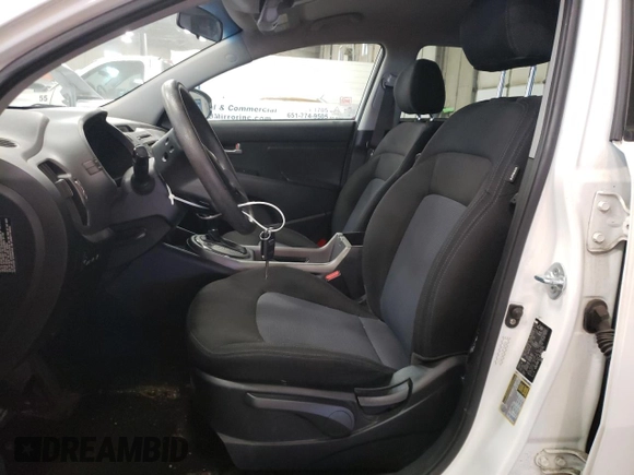 2015 Kia Sportage LX with VIN KNDPBCAC7F7772711, listed as a Copart auction lot 55059185 with 78,387 mi miles and Salvage Title. Bid and sale history available at carsss.com. Image 7.