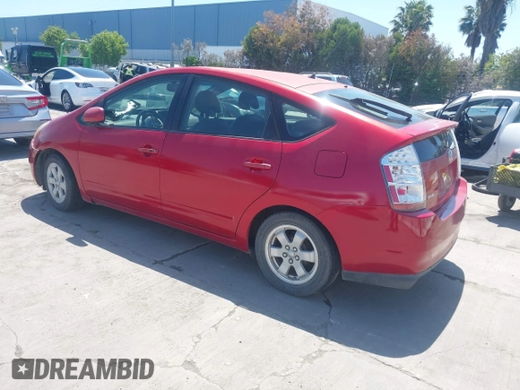 2006 Toyota Prius with VIN JTDKB20U367541643, listed as a IAAI auction lot 42146573 with Not Provided miles. Bid and sale history available at carsss.com. Image 3.