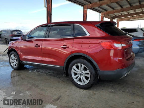 2016 Lincoln MKX Premiere with VIN 2LMTJ6JR1GBL31799, listed as a Copart auction lot 85474574 with 107,247 mi miles and Salvage Title. Bid and sale history available at carsss.com. Image 2.