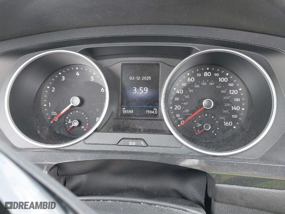 2019 Volkswagen Tiguan SE with VIN 3VV3B7AXXKM012766, listed as a IAAI auction lot 41571347 with 56,594 mi miles. Bid and sale history available at carsss.com. Image 7.