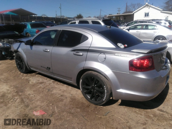 2014 Dodge Avenger SE with VIN 1C3CDZAG6EN181458, listed as a IAAI auction lot 41768889 with 181,416 mi miles and . Bid and sale history available at DreamBid. Image 3.