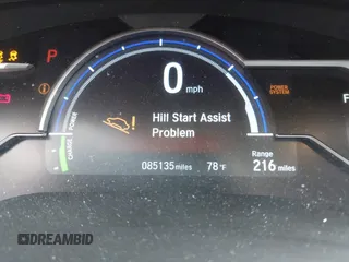 2019 Honda Clarity Plug-In Hybrid with VIN JHMZC5F18KC006818, listed as a IAAI auction lot 41905854 with 85,135 mi miles. Bid and sale history available at carsss.com. Image 15.