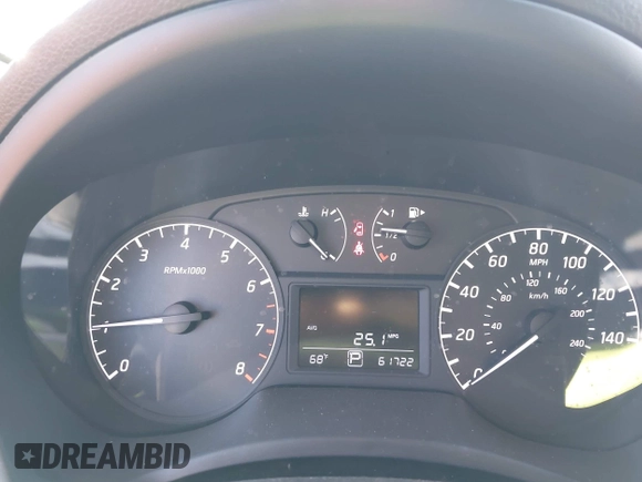 2017 Nissan Sentra SV с VIN 3N1AB7AP4HY260943, выставлен на аукционе IAAI как лот 42670011 с пробегом 61 722 миль миль и . История ставок и продаж доступна на DreamBid. Изображение 7.