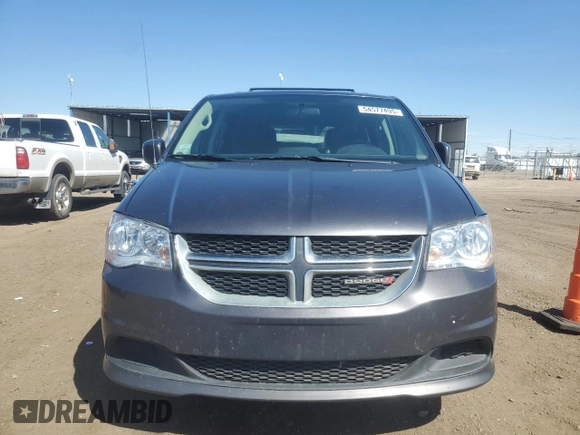 2016 Dodge Grand Caravan SXT with VIN 2C4RDGCG8GR379326, listed as a Copart auction lot 54577495 with 116,019 mi miles and Salvage Title. Bid and sale history available at DreamBid. Image 5.