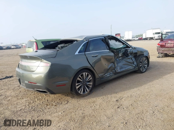 2017 Lincoln MKZ Reserve with VIN 3LN6L5EC5HR619508, listed as a IAAI auction lot 41782693 with 51,129 mi miles and . Bid and sale history available at DreamBid. Image 4.