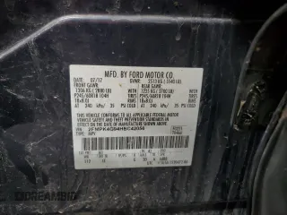2017 Ford Edge SE with VIN 2FMPK4G94HBC42056, listed as a Copart auction lot 50370635 with 168,754 mi miles and Salvage Title. Bid and sale history available at carsss.com. Image 13.