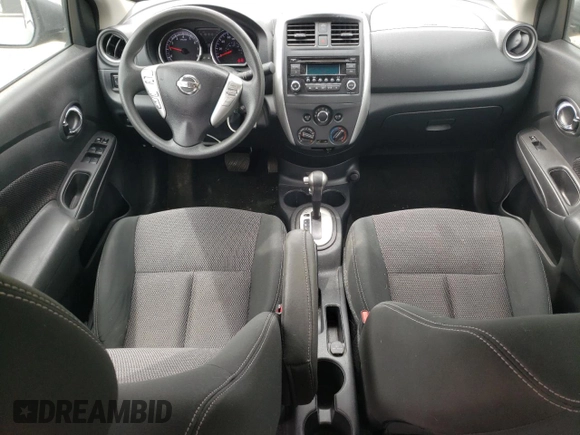 2017 Nissan Versa SV with VIN 3N1CN7AP7HL839843, listed as a Copart auction lot 58480605 with 101,910 mi miles and Salvage title. Bid and sale history available at DreamBid. Image 8.