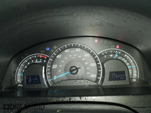 2012 Toyota Camry L with VIN 4T4BF1FKXCR190667, listed as a Copart auction lot 52778345 with 175,534 mi miles and Salvage Title. Bid and sale history available at carsss.com. Image 9.