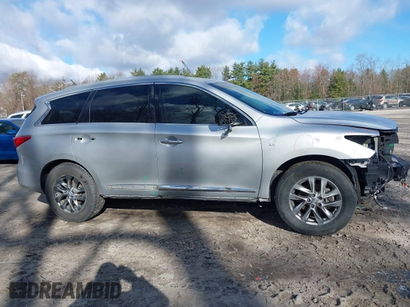 2015 Infiniti QX60 with VIN 5N1AL0MN5FC518111, listed as a IAAI auction lot 41985242 with 157,996 mi miles and . Bid and sale history available at DreamBid. Image 12.