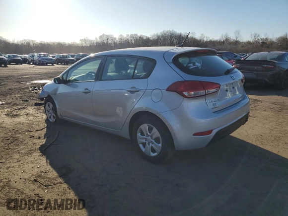 2017 Kia Forte5 LX with VIN KNAFK5A81H5694019, listed as a Copart auction lot 50830055 with 38,359 mi miles and Salvage Title. Bid and sale history available at carsss.com. Image 2.