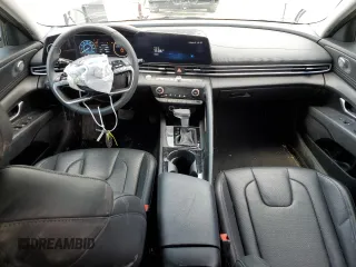 2024 Hyundai Elantra Limited with VIN KMHLP4DG8RU818133, listed as a Copart auction lot 54598175 with 13,647 mi miles and Salvage Title. Bid and sale history available at DreamBid. Image 8.