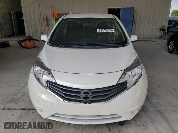 2014 Nissan Note S Plus with VIN 3N1CE2CP6EL404081, listed as a Copart auction lot 63346915 with 133,292 mi miles and Clean title. Bid and sale history available at DreamBid. Image 5.