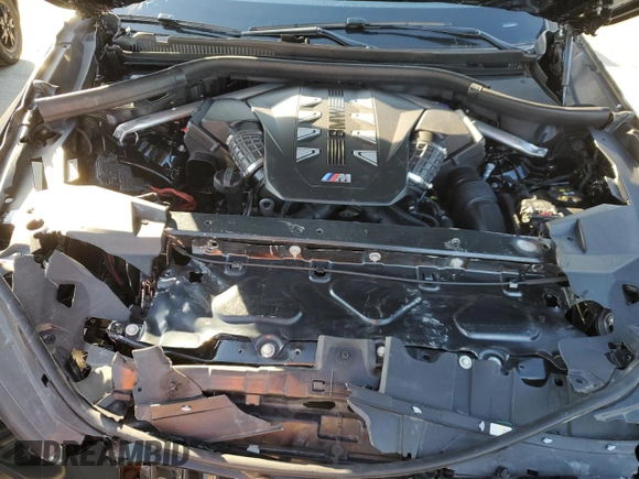 2024 BMW X6 M60i with VIN 5UX43EX09R9S59072, listed as a Copart auction lot 79769544 with 8,527 mi miles and Salvage Title. Bid and sale history available at carsss.com. Image 12.