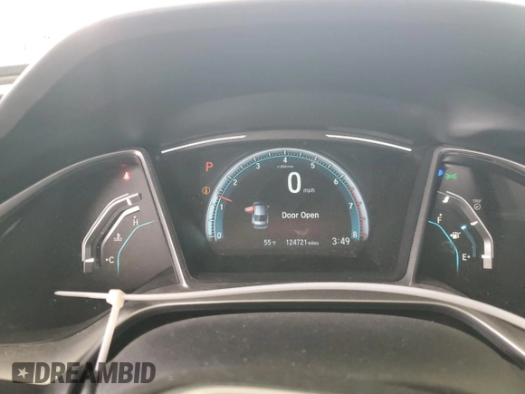 2017 Honda Civic EX-L z VIN 19XFC1F77HE013049, wystawiony jako Copart lot #49931525 z przebiegiem 124 721 mil mil oraz Szkoda całkowita • Salvage title. Historia ofert i sprzedaży dostępna na DreamBid. Obrazek 9.
