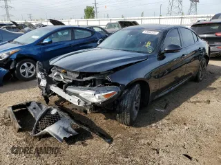 2017 Alfa Romeo Giulia with VIN ZARFAEDN0H7533002, listed as a Copart auction lot 57055372 with 80,913 mi miles. Bid and sale history available at carsss.com. Image 2.