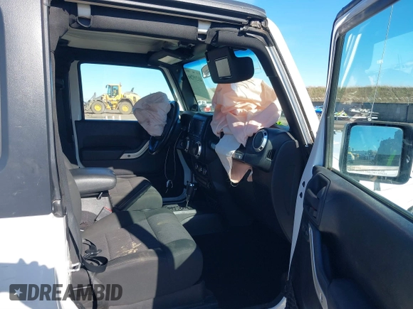 2011 Jeep Wrangler Rubicon with VIN 1J4HA6D17BL620734, listed as a IAAI auction lot 41219266 with 83,796 mi miles and . Bid and sale history available at carsss.com. Image 5.