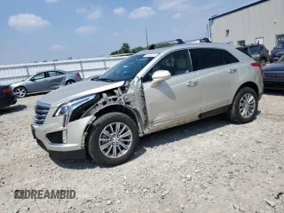 2017 Cadillac XT5 Luxury AWD with VIN 1GYKNDRS5HZ112235, listed as a Copart auction lot 64693415 with 73,555 mi miles and Clean title. Bid and sale history available at DreamBid. Image 1.