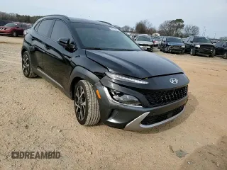 2023 Hyundai Kona Limited with VIN KM8K53A3XPU044395, listed as a Copart auction lot 48175665 with 16,971 mi miles and Salvage Title. Bid and sale history available at carsss.com. Image 11.