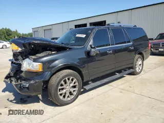 2015 Ford Expedition EL Limited with VIN 1FMJK1KT9FEF44144, listed as a Copart auction lot 68634894 with 81,211 mi miles and Salvage Title. Bid and sale history available at carsss.com. Image 1.