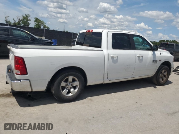 2020 Ram 1500 SLT with VIN 1C6RR6TTXLS103397, listed as a Copart auction lot 60322445 with 56,951 mi miles and Salvage title. Bid and sale history available at DreamBid. Image 3.