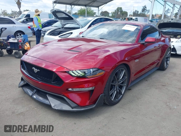 2018 Ford Mustang GT with VIN 1FA6P8CF7J5108808, listed as a IAAI auction lot 41934220 with 37,751 mi miles and . Bid and sale history available at DreamBid. Image 17.
