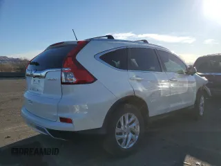 2015 Honda CR-V EX-L with VIN 5J6RM4H78FL109134, listed as a Copart auction lot 88970275 with 105,261 mi miles and Salvage Title. Bid and sale history available at DreamBid. Image 3.