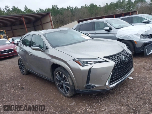 2022 Lexus UX 200 z VIN JTHP3JBH4N2049713, wystawiony jako IAAI lot #41618189 z przebiegiem 40 363 mil mil oraz . Historia ofert i sprzedaży dostępna na DreamBid. Obrazek 1.