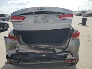2017 Kia Optima LX with VIN 5XXGT4L36HG139045, listed as a Copart auction lot 47464285 with 191,626 mi miles and Salvage Title. Bid and sale history available at carsss.com. Image 6.