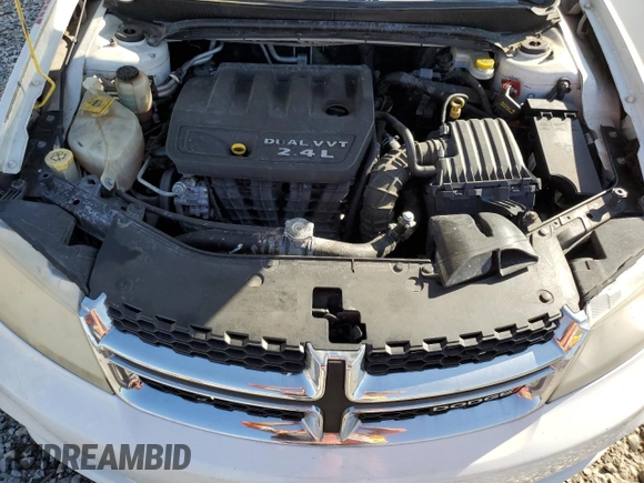 2013 Dodge Avenger SE with VIN 1C3CDZAB7DN518397, listed as a Copart auction lot 53343135 with 202,030 mi miles and Clean Title. Bid and sale history available at DreamBid. Image 11.