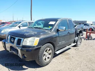 2005 Nissan Titan XE with VIN 1N6BA06A15N560400, listed as a IAAI auction lot 41656560 with 212,568 mi miles. Bid and sale history available at carsss.com. Image 17.