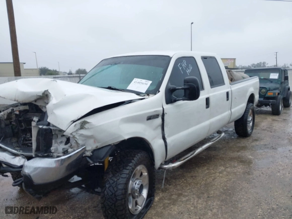 2004 Ford Super Duty F-250 XL with VIN 1FTNW21L34EA75616, listed as a IAAI auction lot 41405650 with 23,765 mi miles. Bid and sale history available at carsss.com. Image 19.