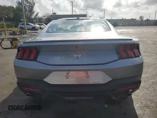 2024 Ford Mustang EcoBoost with VIN 1FA6P8THXR5126314, listed as a Copart auction lot 51506955 with 10,491 mi miles and Clean Title. Bid and sale history available at carsss.com. Image 6.