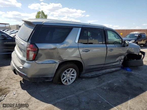 2023 Chevrolet Tahoe LS with VIN 1GNSKMKD8PR230800, listed as a Copart auction lot 66228604 with 7,117 mi miles and Salvage Title. Bid and sale history available at carsss.com. Image 3.