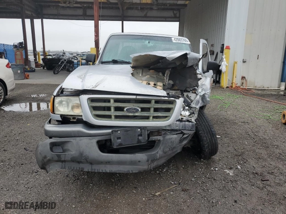 2002 Ford Ranger XL with VIN 1FTYR10D52PB08464, listed as a Copart auction lot 42003765 with 194,489 mi miles and Salvage Title. Bid and sale history available at carsss.com. Image 5.