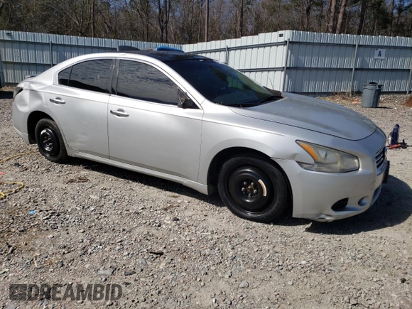 2014 Nissan Maxima SV with VIN 1N4AA5AP7EC442117, listed as a Copart auction lot 47837355 with 130,908 mi miles and Salvage Title. Bid and sale history available at DreamBid. Image 4.