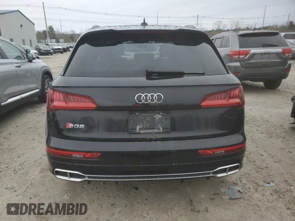 2020 Audi SQ5 Premium Plus with VIN WA1B4AFY6L2019929, listed as a Copart auction lot 48284624 with 34,192 mi miles and . Bid and sale history available at DreamBid. Image 6.