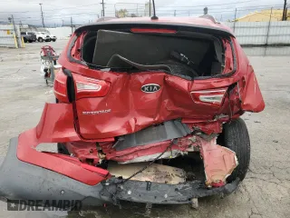 2012 Kia Sportage LX with VIN KNDPB3A22C7306283, listed as a Copart auction lot 43462124 with 166,886 mi miles and Salvage Title. Bid and sale history available at carsss.com. Image 6.