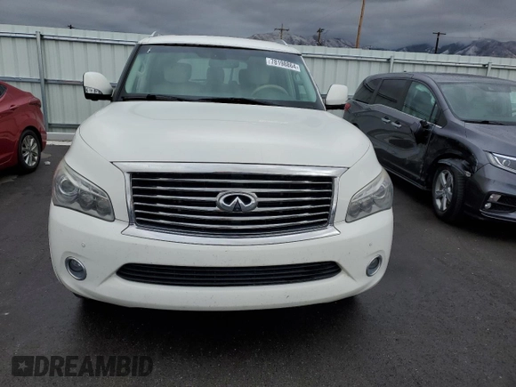 2011 Infiniti QX56 8-passenger with VIN JN8AZ2NC8B9301420, listed as a Copart auction lot 78198864 with 178,369 mi miles and Clean Title. Bid and sale history available at carsss.com. Image 5.