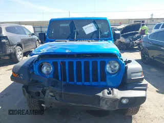2021 Jeep Wrangler Unlimited Willys with VIN 1C4HJXDN0MW737796, listed as a IAAI auction lot 41733946 with 44,281 mi miles and . Bid and sale history available at DreamBid. Image 11.