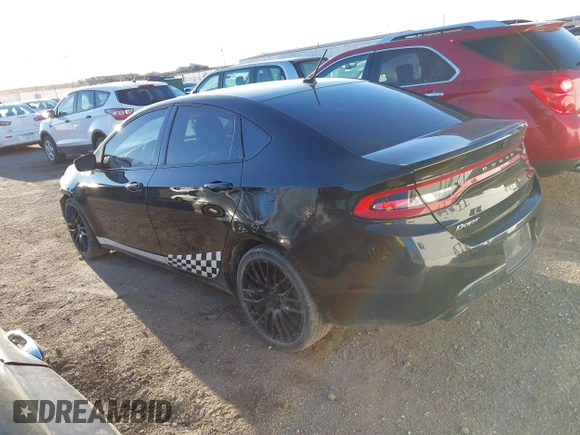 2015 Dodge Dart SXT with VIN 1C3CDFBB8FD276371, listed as a IAAI auction lot 41804826 with 153,345 mi miles. Bid and sale history available at carsss.com. Image 3.