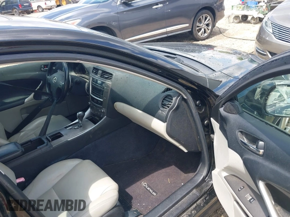 2010 Lexus IS 250 with VIN JTHBF5C23A5122744, listed as a IAAI auction lot 42154464 with 169,697 mi miles and . Bid and sale history available at DreamBid. Image 5.