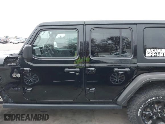 2021 Jeep Wrangler Unlimited Sport S with VIN 1C4HJXDG1MW856944, listed as a IAAI auction lot 41397210 with 39,471 mi miles. Bid and sale history available at carsss.com. Image 15.
