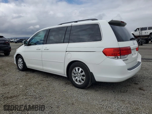 2010 Honda Odyssey EX-L with VIN 5FNRL3H78AB030237, listed as a Copart auction lot 54570365 with 162,497 mi miles and Salvage Title. Bid and sale history available at carsss.com. Image 2.