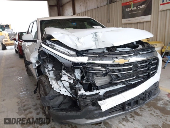 2025 Chevrolet Equinox FWD LT with VIN 3GNAXHEGXSL252341, listed as a IAAI auction lot 42093404 with 7,345 mi miles and . Bid and sale history available at DreamBid. Image 6.
