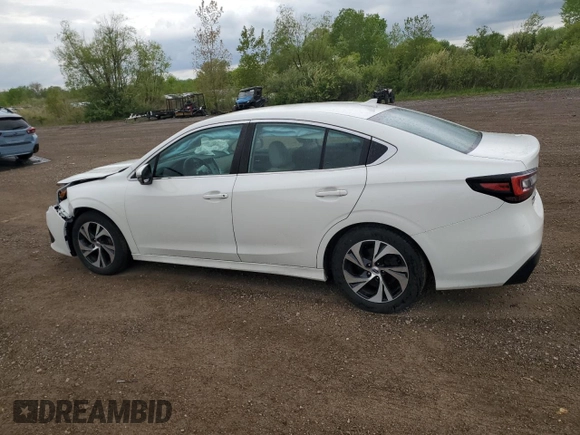 2020 Subaru Legacy Premium with VIN 4S3BWAC63L3034580, listed as a Copart auction lot 56826525 with 36,038 mi miles and Salvage title. Bid and sale history available at DreamBid. Image 2.