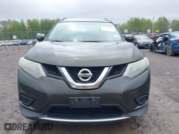 2015 Nissan Rogue SL with VIN 5N1AT2MV6FC879259, listed as a IAAI auction lot 42212957 with 182,212 mi miles and . Bid and sale history available at carsss.com. Image 12.