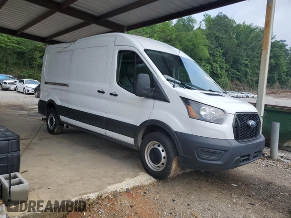 2022 Ford Transit Cargo with VIN 1FTBR1C8XNKA05854, listed as a Copart auction lot 57170555 with 119,996 mi miles and Salvage title. Bid and sale history available at DreamBid. Image 4.