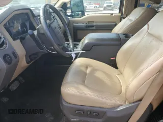 2011 Ford F-250 XL with VIN 1FT7W2BT3BED00895, listed as a Copart auction lot 57273424 with 180,181 mi miles and Salvage title. Bid and sale history available at DreamBid. Image 7.